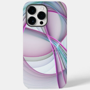 Coque Case-Mate iPhone En Mouvement, Art Fractal Abstrait Moderne Coloré