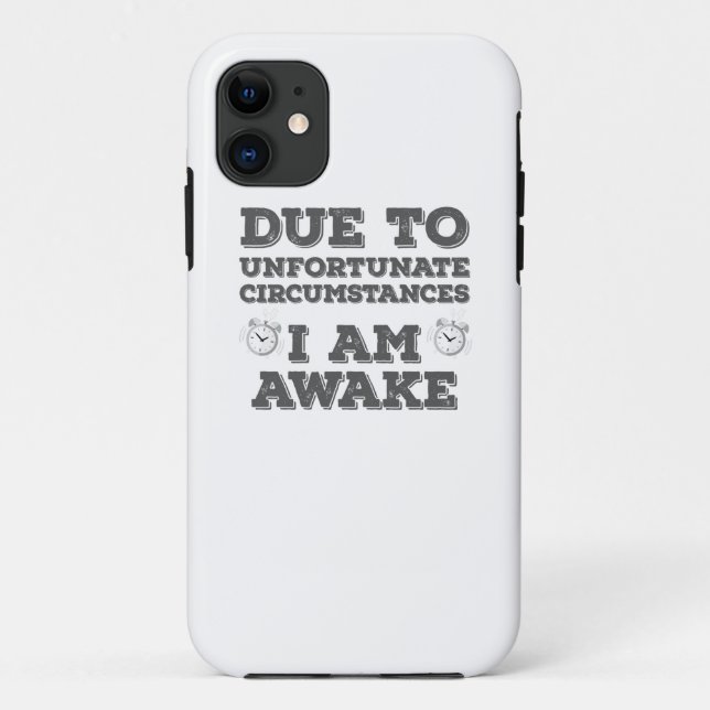 Coques Case-Mate iPhone En raison de circonstances malheureuses, je me rév (Dos)