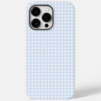 Coque Case-Mate iPhone En vichy bleu F & L