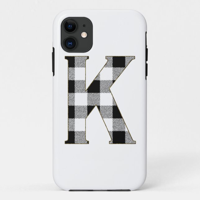Coques Case-Mate iPhone en vichy Vérifier K (Dos)