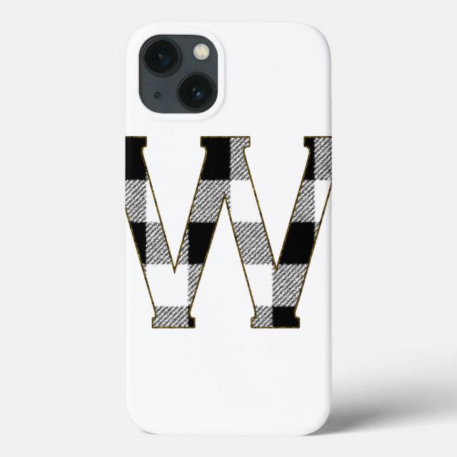 Coques Case-Mate iPhone en vichy vérifier W (Verso)