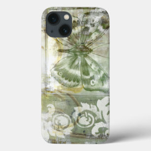 Etui iPhone Case-Mate Encart vert de papillon avec la porte de