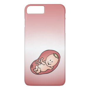Coque iPhone 8 Plus/7 Plus Enceinte - Grossesse