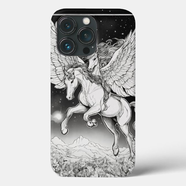 Coques Case-Mate iPhone Enchanted Whimsy : Imaginaire Unicorne (Verso)