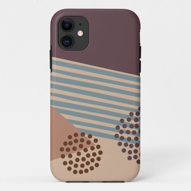 Coques Case-Mate iPhone Encore une Abstraite du milieu du siècle (Dos)