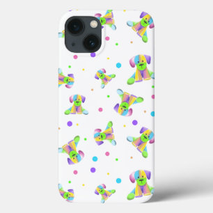 Case-Mate iPhone Case enfants arc-en-ciel chien chiot pois couleurs vive