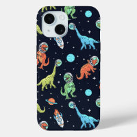 Enfants Dinosaur Astronaut Motif