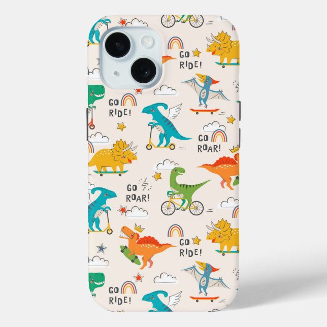 Coques Case-Mate iPhone Enfants Dinosaur Motif voyageur (Verso)