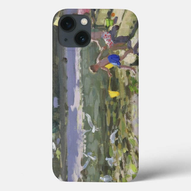 Coques Case-Mate iPhone Enfants et mouettes Looe 2013 (Verso)