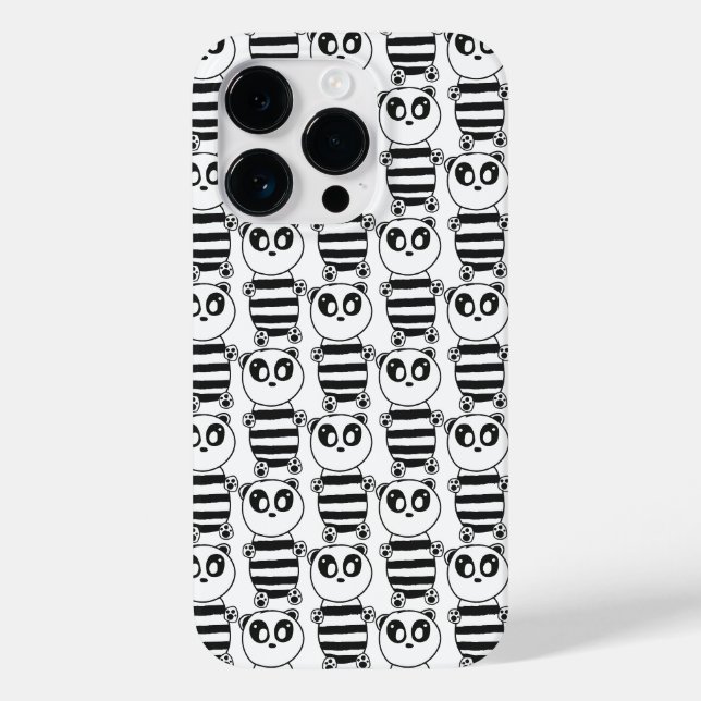 Coques Case-Mate iPhone Enfants Panda (Verso)