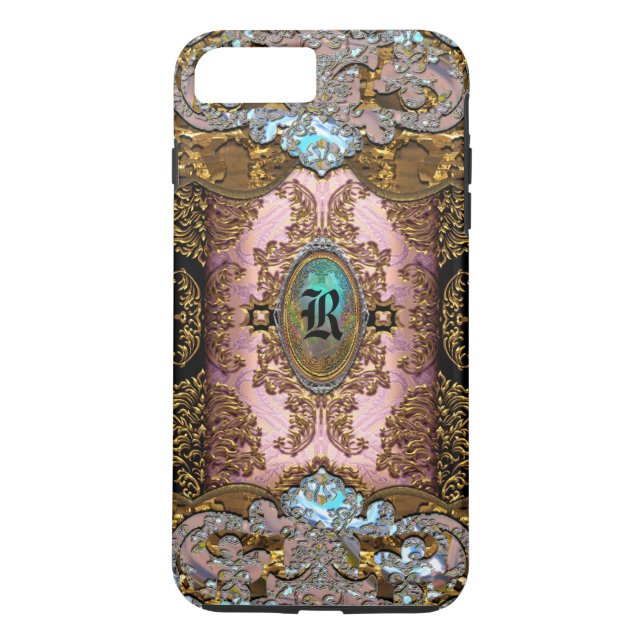 Coques Case-Mate iPhone Enghelryste Élégant Monogramme français VII (Dos)