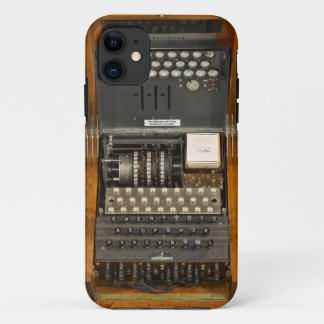Coque iPhone 11 Enigme allemande 2ÈME GUERRE MONDIALE vintage