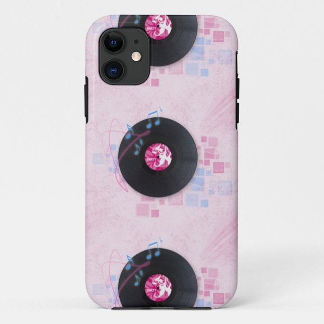 Coques Case-Mate iPhone enregistrement album vintage (Dos)