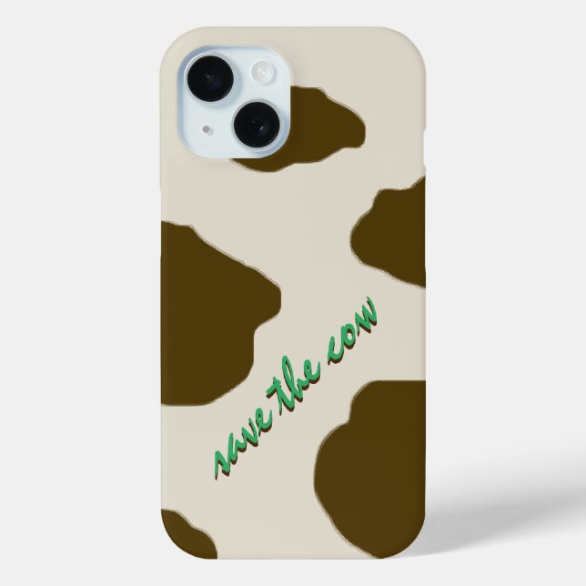 COQUES Case-Mate iPhone ENREGISTRER LA VACHE (Verso)