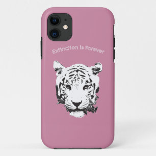 Coque Case-Mate Pour iPhone Enregistrer l'extinction du tigre est pour toujour