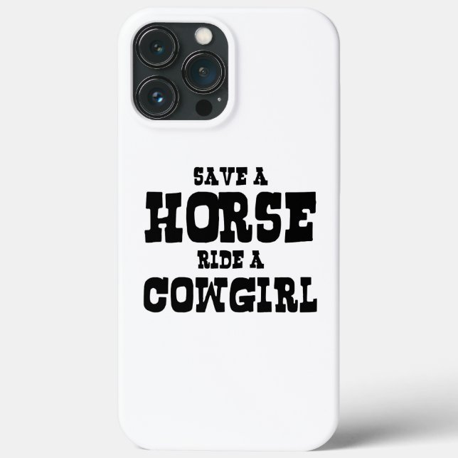 COQUES Case-Mate iPhone ENREGISTRER UN CHEVAL UNE COWGIRL (Verso)