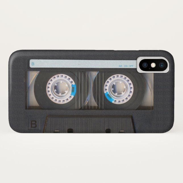 Coques Case-Mate iPhone Enregistreur à cassettes (Dos (Horizontal))
