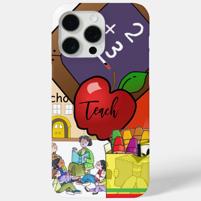 Coques Case-Mate iPhone Enseignant (Verso)