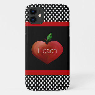 Case-Mate iPhone Case Enseignant du Coeur de la Pomme Rouge