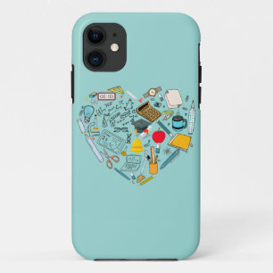 Case-Mate iPhone Case Enseignant Professeur Outil Coeur