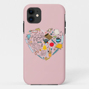 Case-Mate iPhone Case Enseignant Professeur Outil Coeur