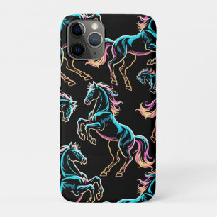 Case-Mate iPhone Case Enseigne au néon Cheval Style Rétro Glitch