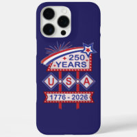 Enseigne de marquise rétro USA 250e anniversaire 1