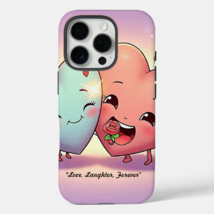Coque iPhone 16 Pro "Ensemble dans l'amour"