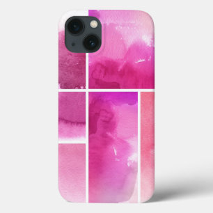 iPhone 13 Coque Ensemble de l'abrégé sur 3 peints à la main