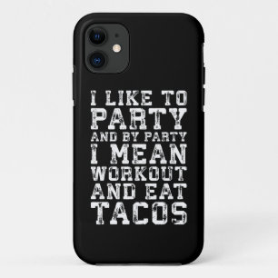 Coques Pour iPhone Entraînement et manger des Tacos (J'aime faire la 