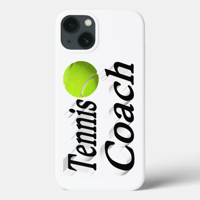 Coques Case-Mate iPhone Entraîneur de tennis  (Verso)
