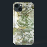 Etui iPhone Case-Mate Entrée de papillon vert avec porte en fer<br><div class="desc">Jennifer Goldberger a peint ce magnifique morceau. Une entrée de papillon vert repose sur une porte en fer. Un tableau très avant-gardiste, il y a beaucoup de choses qui se cachent derrière des couleurs qui s'estompent et des fragments de motif. Cela ferait un grand cadeau à quelqu'un qui aime l'art...</div>