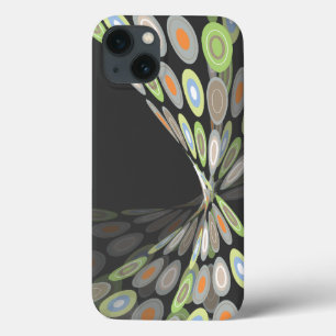 Coque Case-Mate iPhone Enveloppe artistique de papillon abstrait moderne