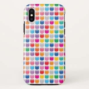Etui iPhone Case-Mate Enveloppe colorée de téléphone d'art de points