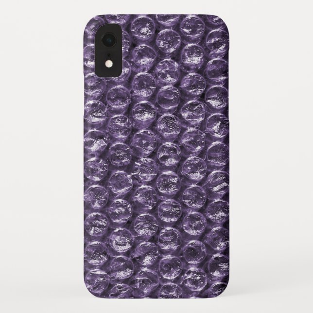 Coques Case-Mate iPhone enveloppement de bulle violette (Dos)