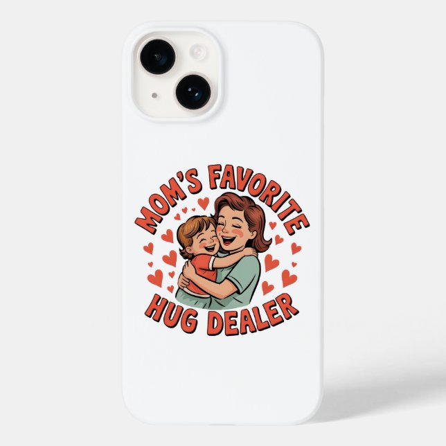 Coques Case-Mate iPhone Envelopper votre téléphone dans l'amour - Un câlin (Verso)