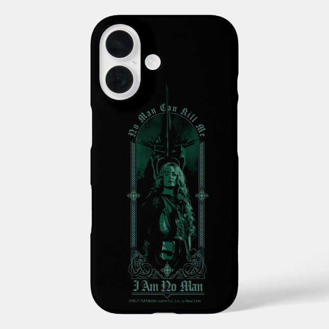 Coques Case-Mate iPhone Éowyn contre SAURON™ "Je ne suis pas un homme" Gra (Verso)