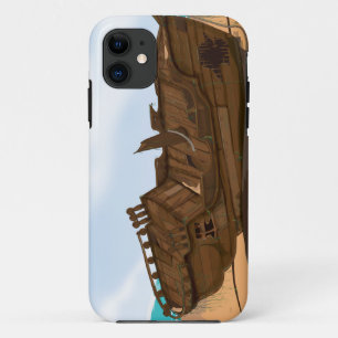 Coque iPhone 11 Épave de navire échouée