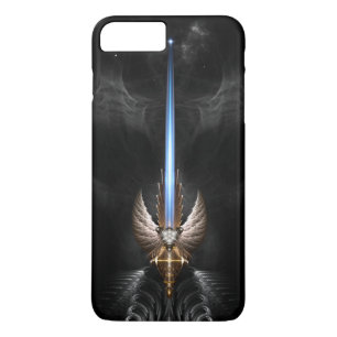 Coque iPhone 8 Plus/7 Plus Épée à aile d'ange d'Arkledious DGS