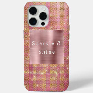 Coque Case-Mate iPhone Éperche rose Gold Glam
