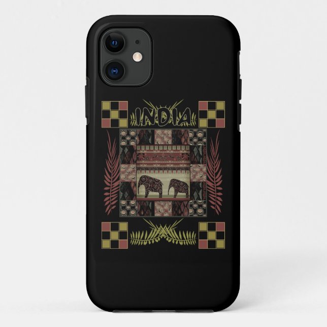 Coques Case-Mate iPhone Ephapes ethniques disparates en Inde (Dos)