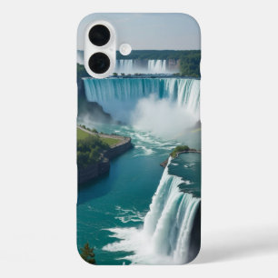 Coque Pour iPhone 16 Plus "Epic Falls, style quotidien - Pittoresque