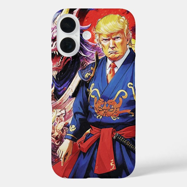 Coques Case-Mate iPhone Epic Trump Samurai Anime (Verso)