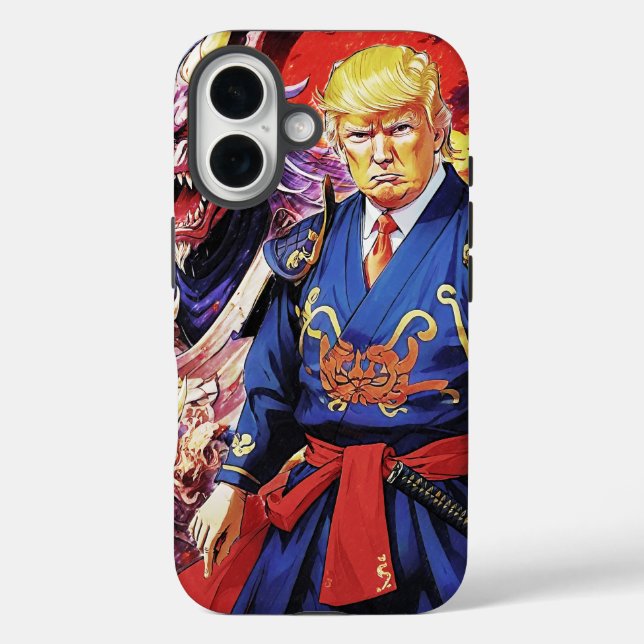 Coques Case-Mate iPhone Epic Trump Samurai Anime (Verso)