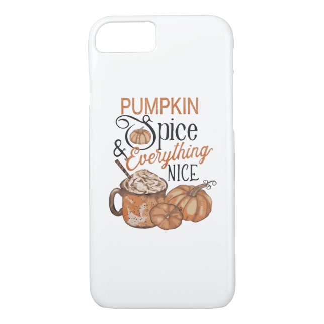 Coques Case-Mate iPhone Épices citrouilles Et Tout Bien Essentiel (Dos)