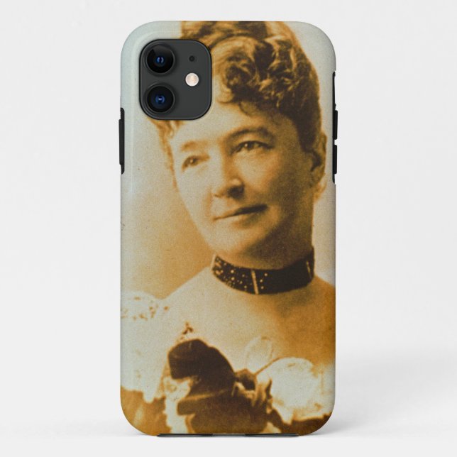 Coques Case-Mate iPhone Épouses de Custer de lard d'Elizabeth 1842-1933) (Dos)