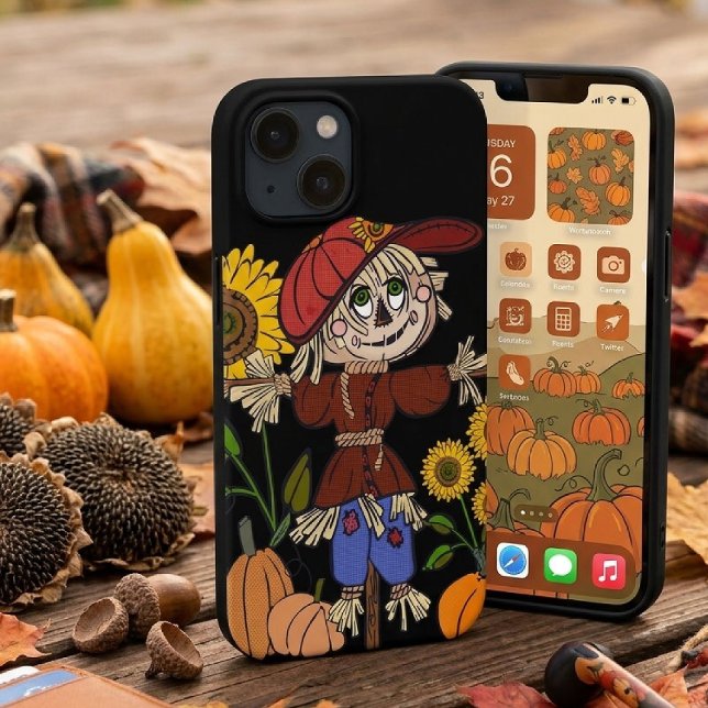Coques Case-Mate iPhone Épouvantail Super Mignon (Créateur téléchargé)