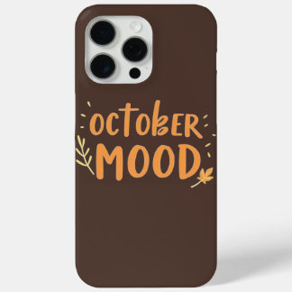 Coque Case-Mate iPhone Épreuve téléphonique Mood Octobre