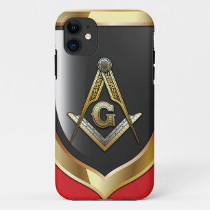 Coque Case-Mate iPhone Équerre et Compas Maçonniques
