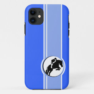 Coques Pour iPhone Equestre bleu